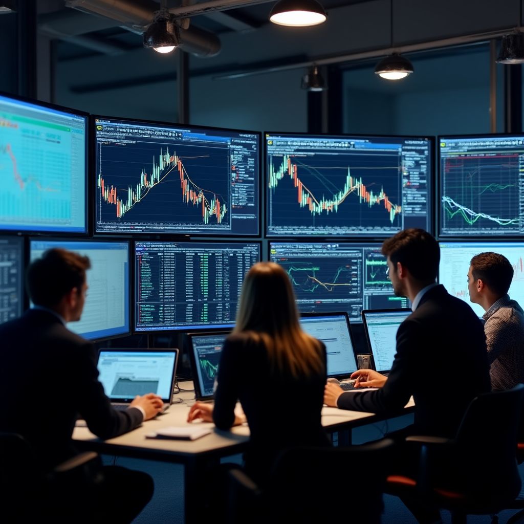 Analyseteam bei der Arbeit